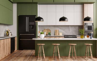Modern Kitchen With A Kitchen Island Stools And 2026 01 08 23 32 16 Utc Why Are Modern Kitchens So Popular? The Heart Of The Home Reimagined